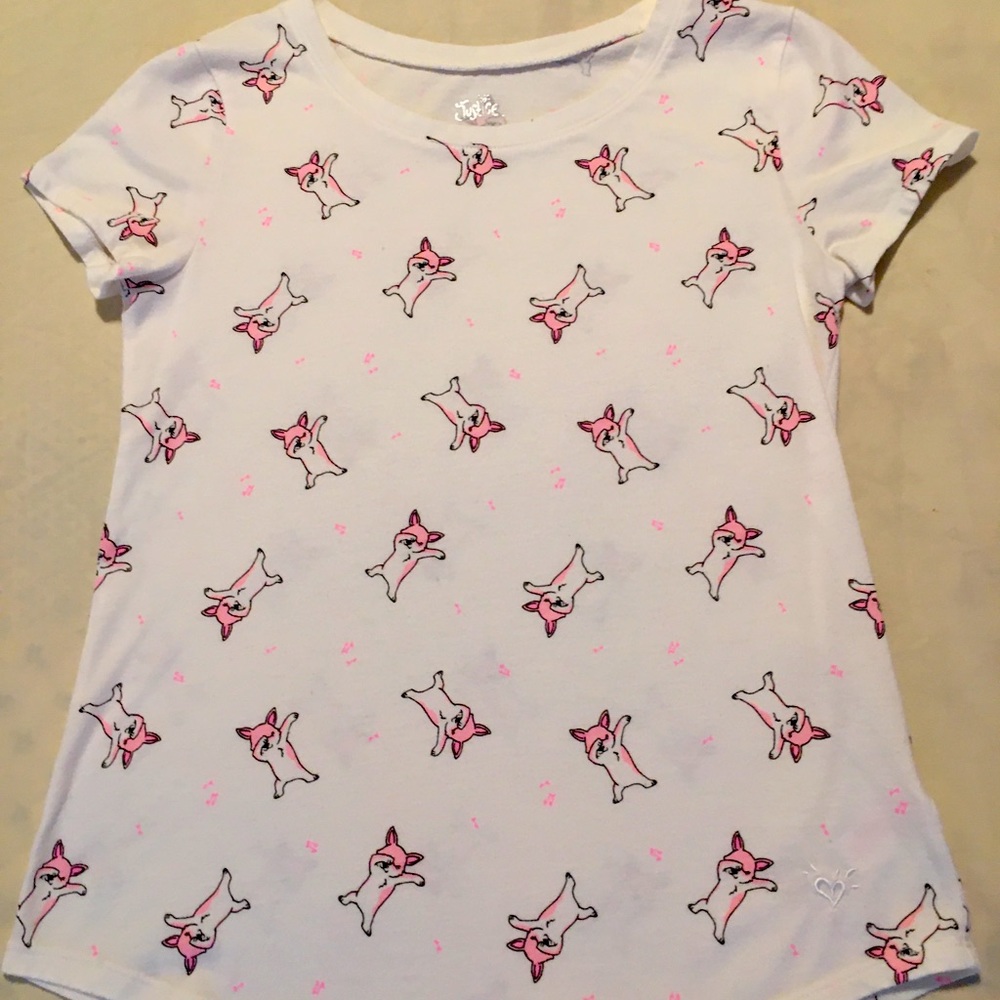 Justice Brand Big Girls Size 14/16 Tee Shirt